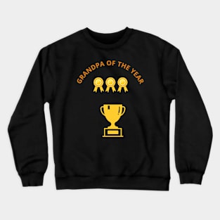 Grandpa of the Year Crewneck Sweatshirt